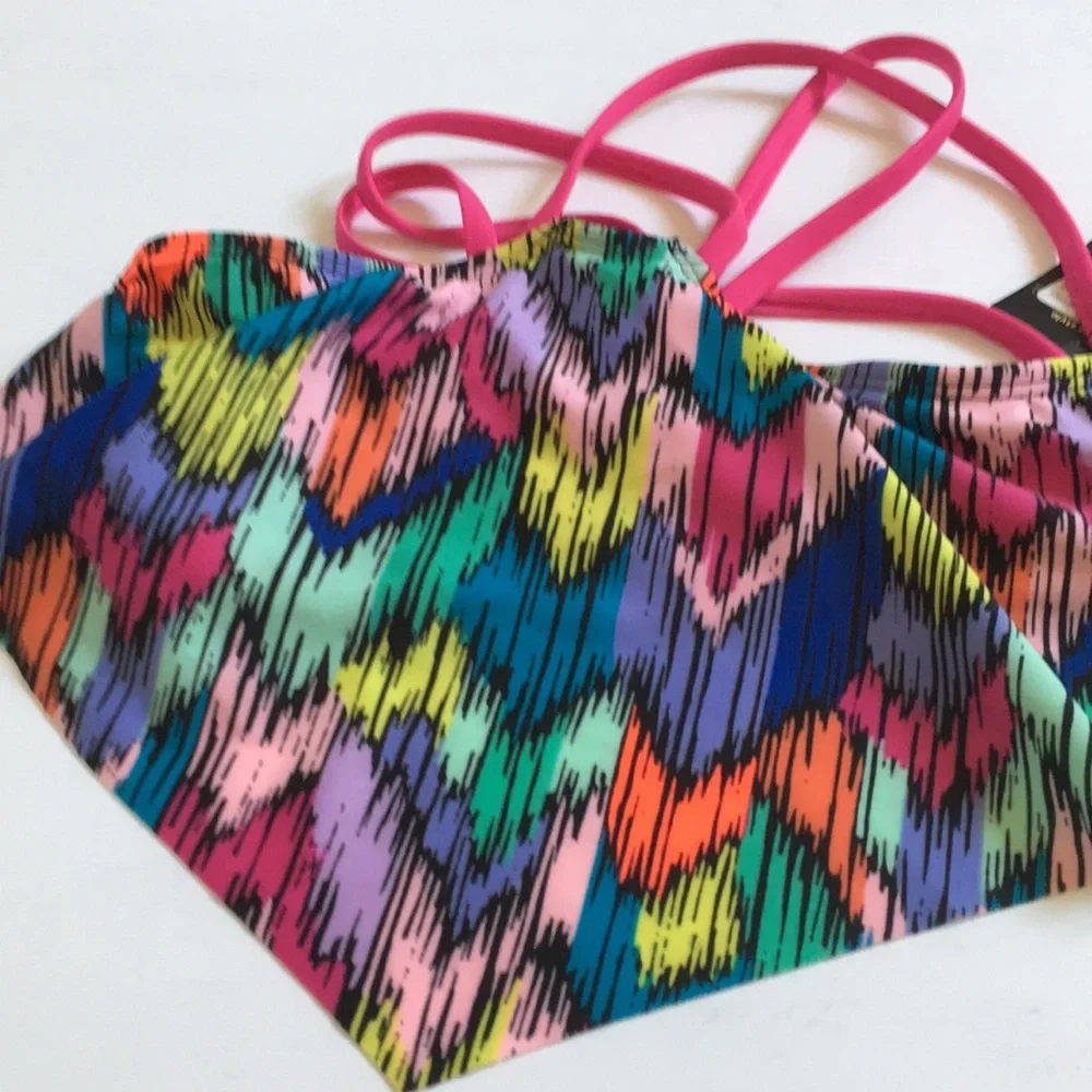 FINAL MARKDOWN Girls art class swimsuit top only large 10